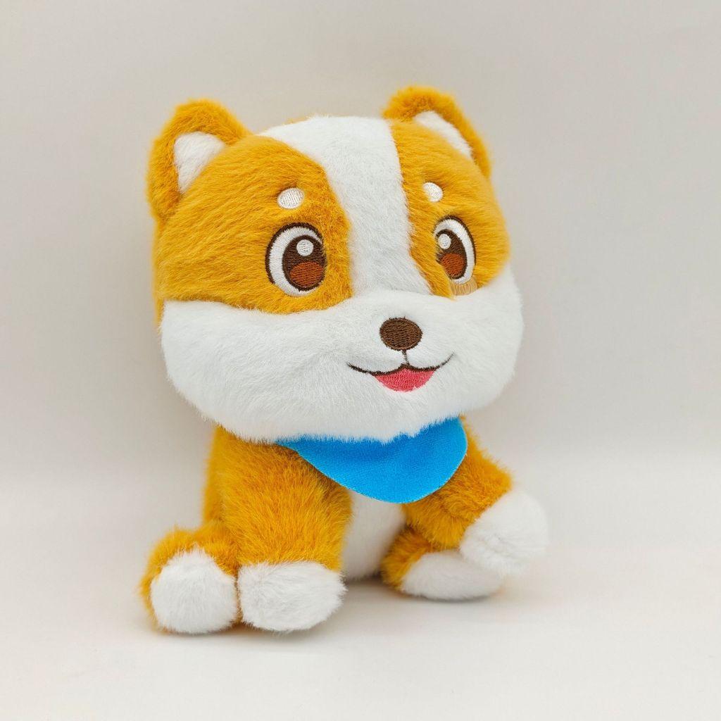 Plush Toy Shiba Inu Soft Doll With Pp Cotton Filling For Kids Gift