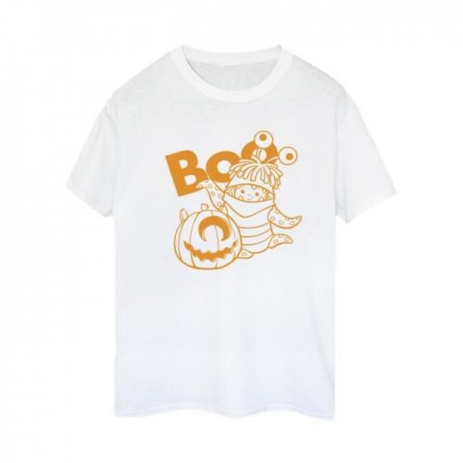 

Monsters Inc Womens_Ladies Boo Halloween Cotton Boyfriend T-Shirt S чёрный