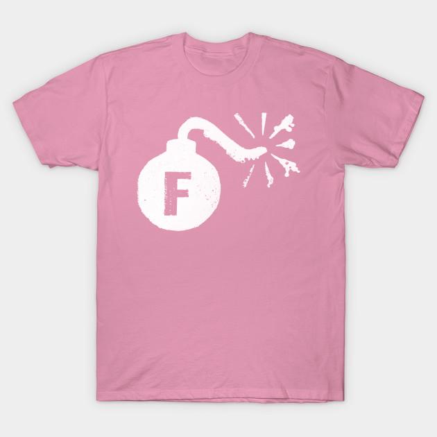 T Shirt Women F Bomb Harajuku Print Kawaii Tshirt Summer Short Sleeve Female T-Shirt Top Tee