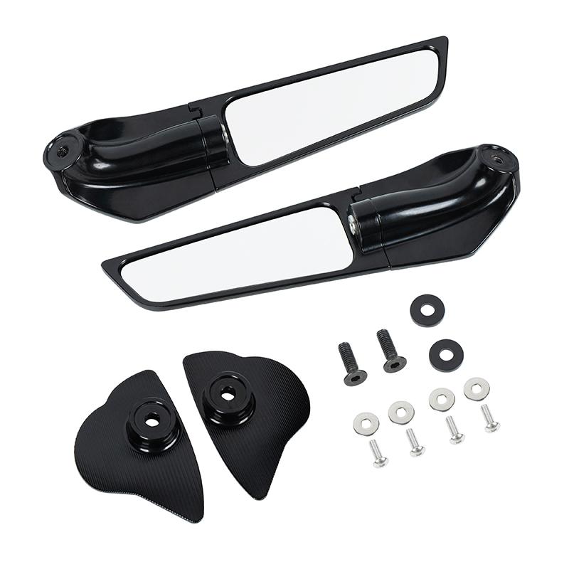 Motorcycle Rearview Mirrors Wind Swivel Wing Multi-angle Adjustable Rotating Mirror Accessories For Yamaha YZF R1 2020 2021 2022