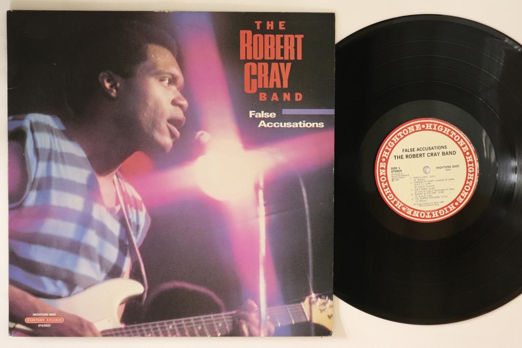 LP Record ROBERT CRAY BAND - False Accusations HIGHTONE8005 HIGHTONE 1985 US Blues Used