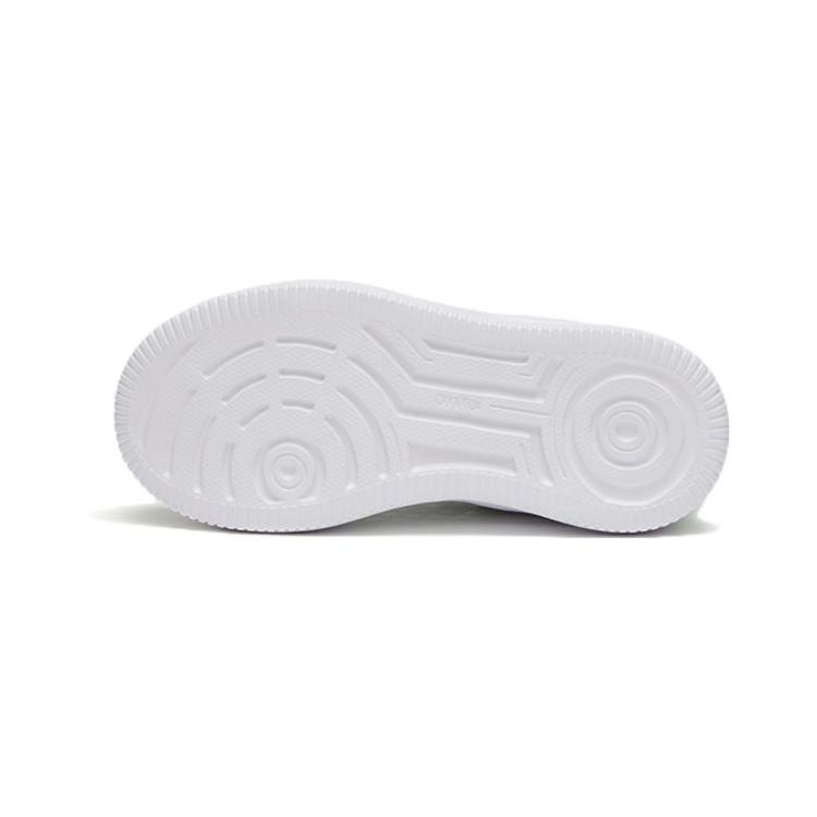 Anta Antiskid Wear Resistant Breathable Low Top Skate Shoes Kids Sneakers White Green A312329988-2