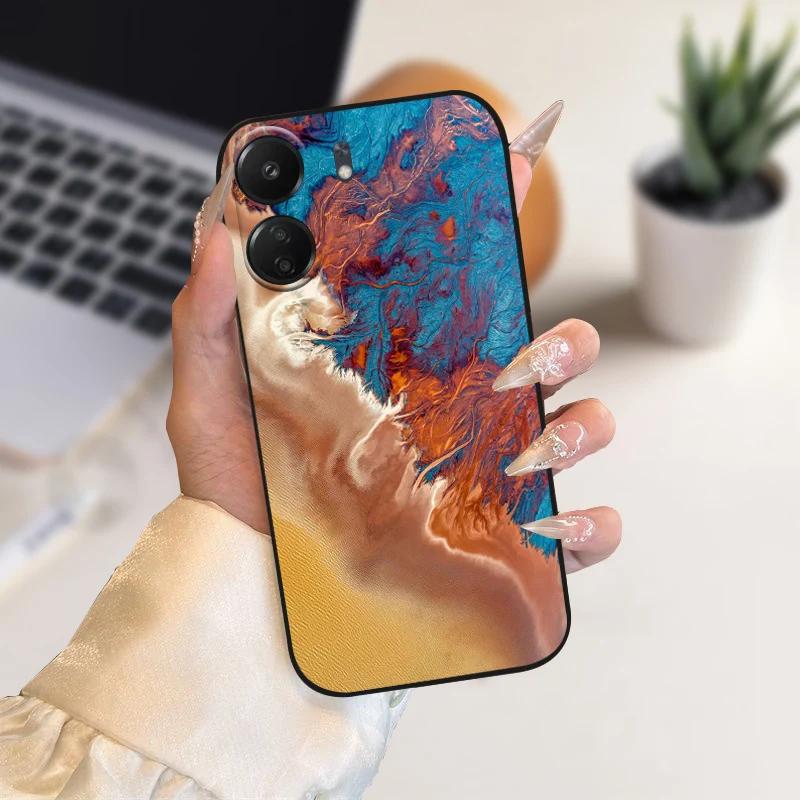 Funda Animal de Moda Para Xiaomi Redmi 13C Fundas 13 C 4G 5G Silicona Suave TPU Funda de Teléfono Cubierta Para Redmi 13R Coque Protectora