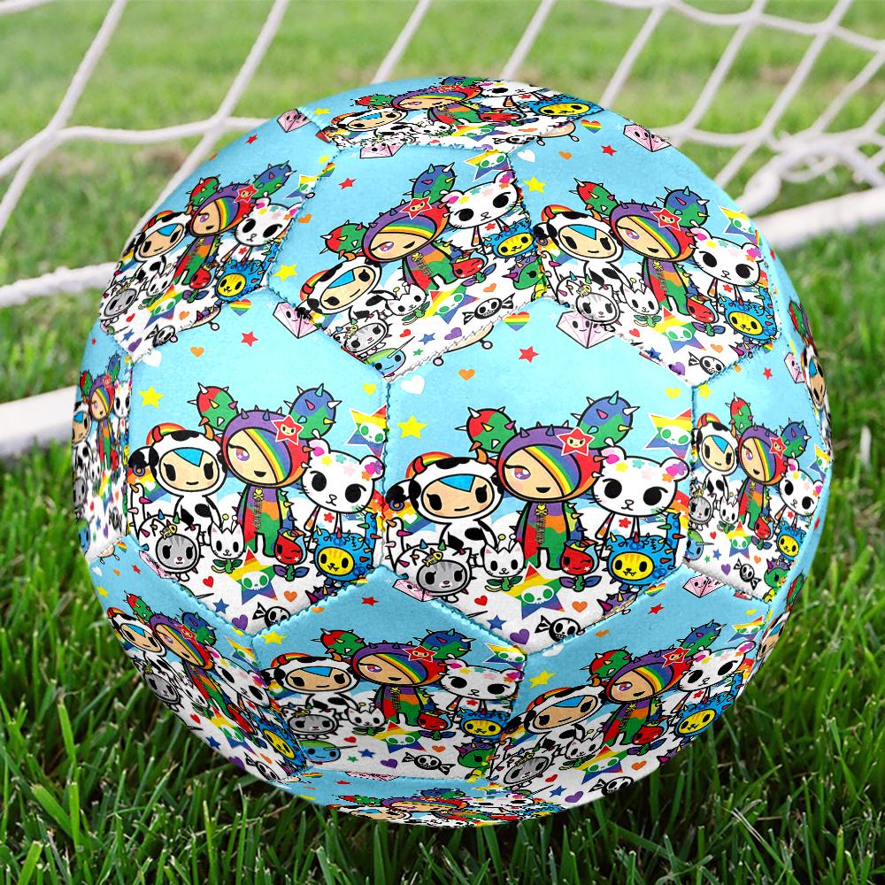 tokidoki Theme Size 5 Soccer Ball, Suitable for Both Indoor and Outdoor Matches, a Gift Suitable for Everyone.
