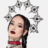 Alloy Crown Tiaras Headband Cosplay Wedding Hair Accessories Ladies Hair Hoop