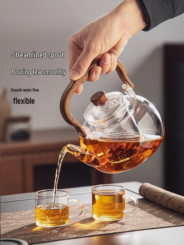 ZISIZ 2025 Household Glass Teapot