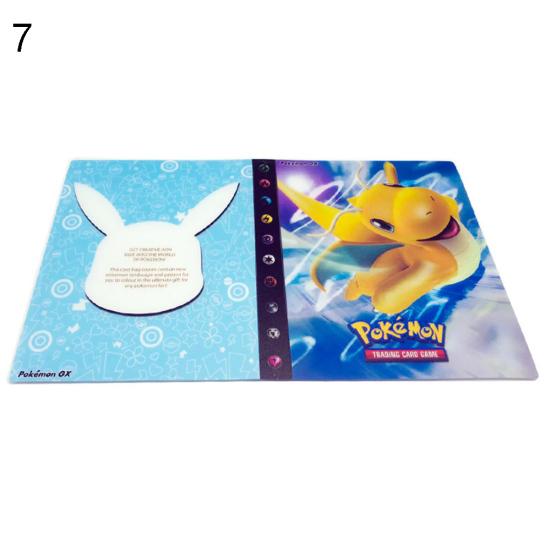 240 Sheets Pokemon Cards Playing Album Book Folder List DIY Collection Holder