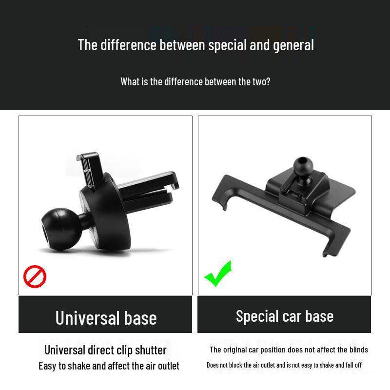 Snap-On Car Mount: Compatible with Maxus G10 and G50, this dedicated vehicle bracket base ensures secure mounting.