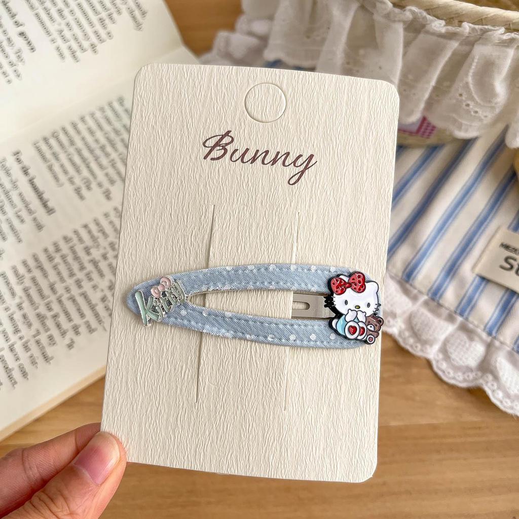 Kids' Plaid Star & Cartoon Cat Hair Clips: Cute, Versatile Accessories for Girls