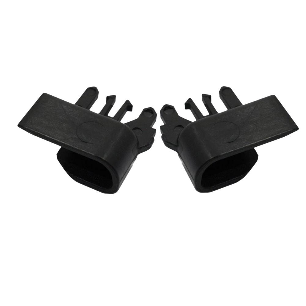 2 Stück Links Rechts Rolladen Gepäckabdeckung Clip Schwarz 8W9868953 für A6 für Avant für S6 für Avant für Q7 für 4M für RS4