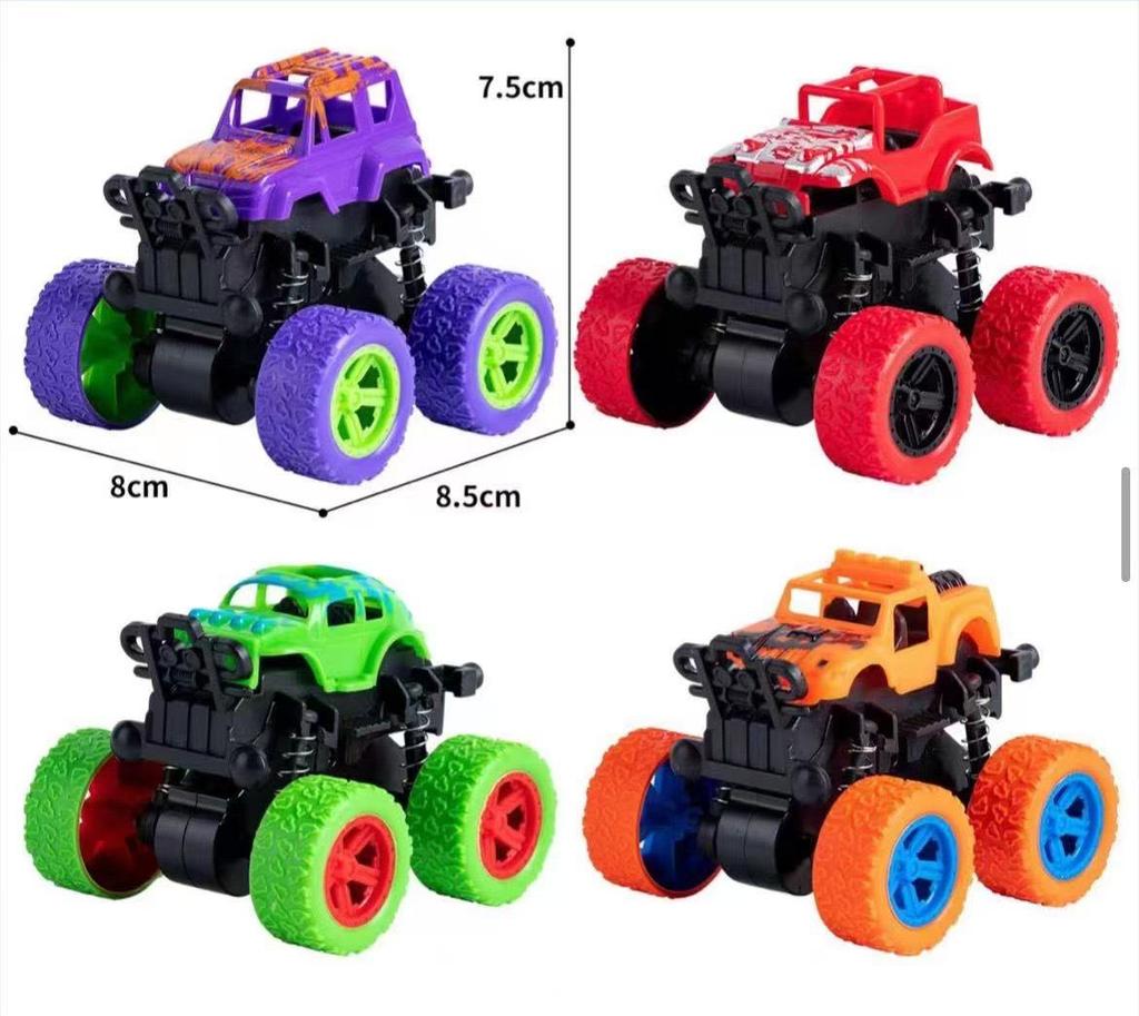 Хит продаж Инерционная детская внедорожная трюковая машина - 4WD Переворот и возможности лазания