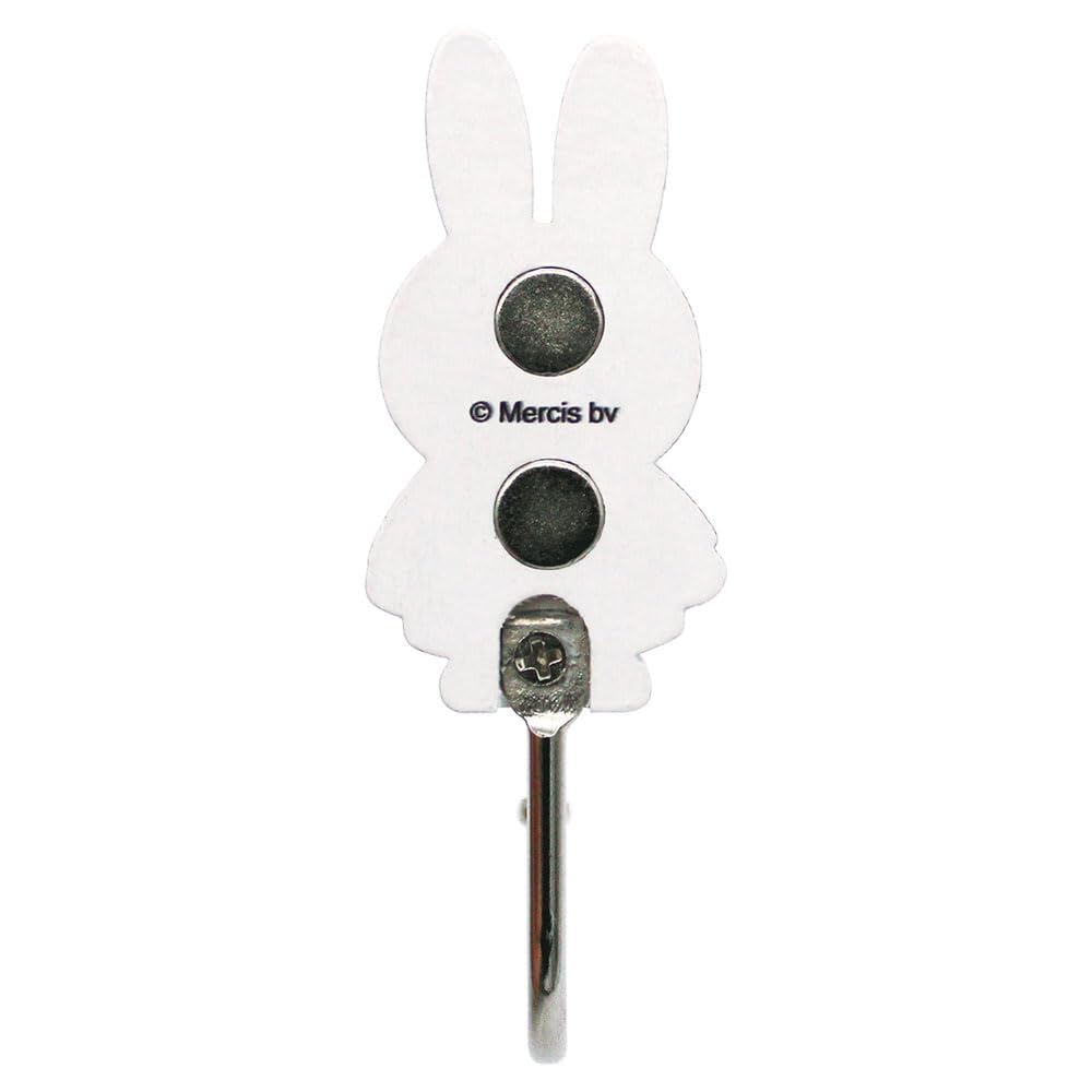 Tees Factory Miffy Magnetic Blue 83mm H X 50mm W X 26mm D Hook, Gray, (MF-5545197BG)