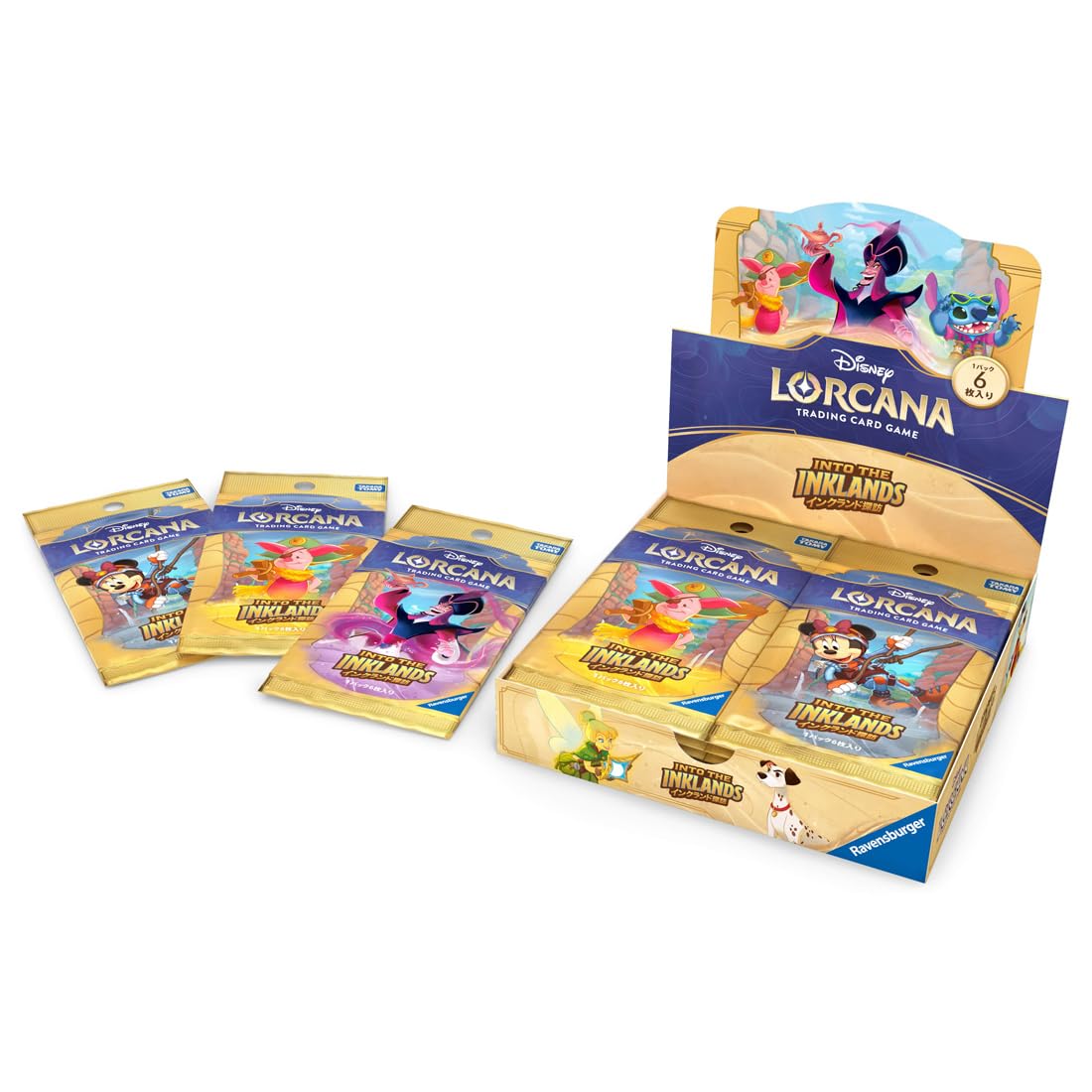 Takara Tomy Disney Lorcana TCG Japanese Version Booster Inklands Exploration BOX Pack