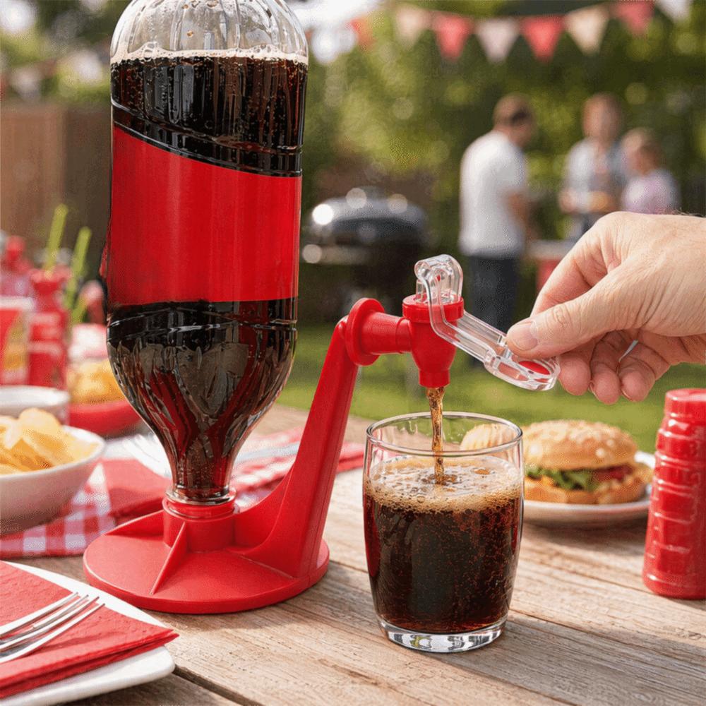 Hand Pressure Water Dispenser ABS+TPR Beverage Dispenser Drink Dispenser  Party Home Bar Kitchen