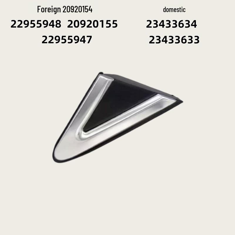 

Cadillac XTS Rearview Mirror Triangle Panel 2013-2019 (Part Nos. 20920154, 23433634, 23433633)