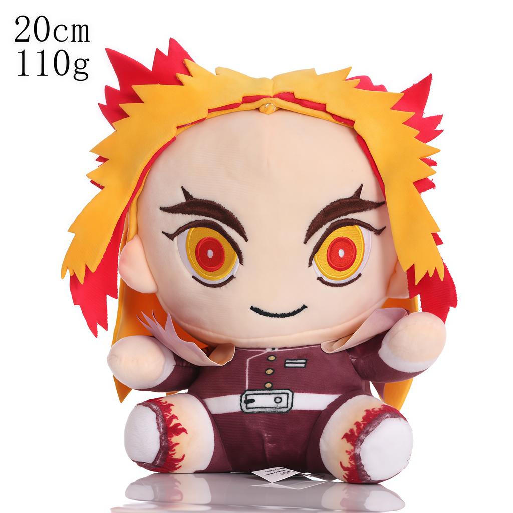15-25 cm Kimetsu no Yaiba Kreskówkowe Pluszowe Zabawki Zabójca Demonów Breloczek Kamado Tanjirou Kamado Nezuko Kochou Figurka Pluszowa Lalka Dziecięcy Prezent
