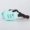 Focinheira de Silicone em Formato de Rinoceronte para Cães de Porte Médio a Grande - Design Anti-Mordida, Anti-Latido, Anti-Comer