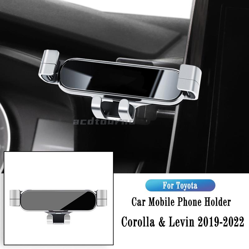 Car Phone Holder For Toyota Corolla - Levin 2014- Gravity Navigation Bracket Gps Stand Air Outlet Clip Support Mount