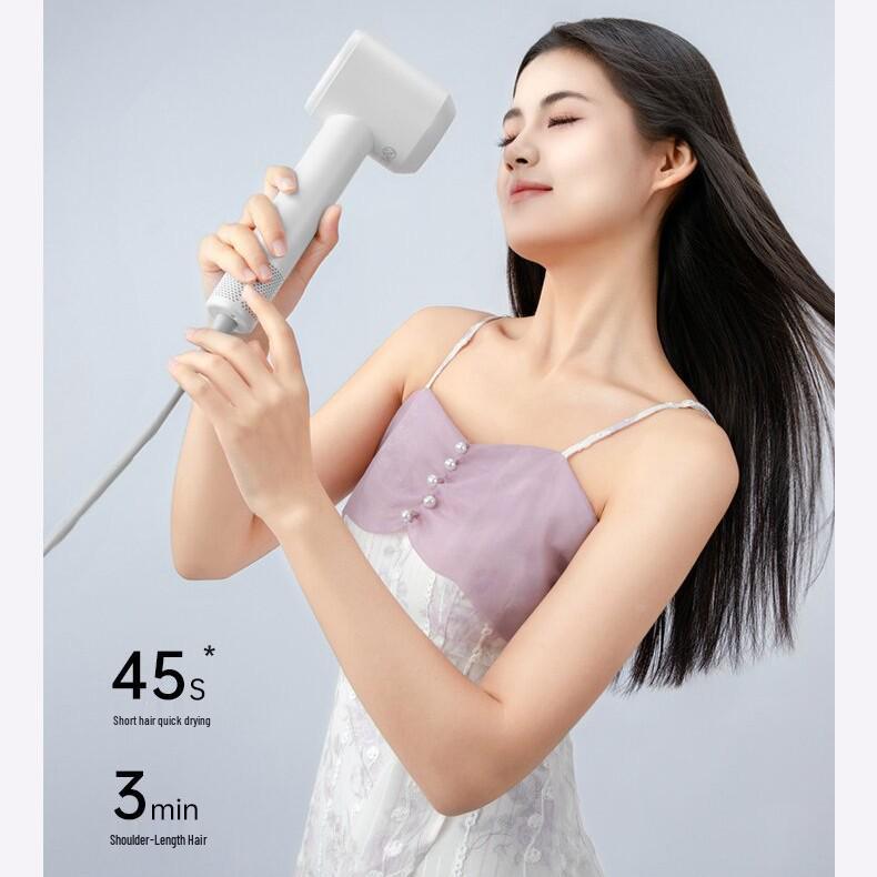 High-Speed 1500W Quiet Hair Dryer with Plasma Care for Quick Drying