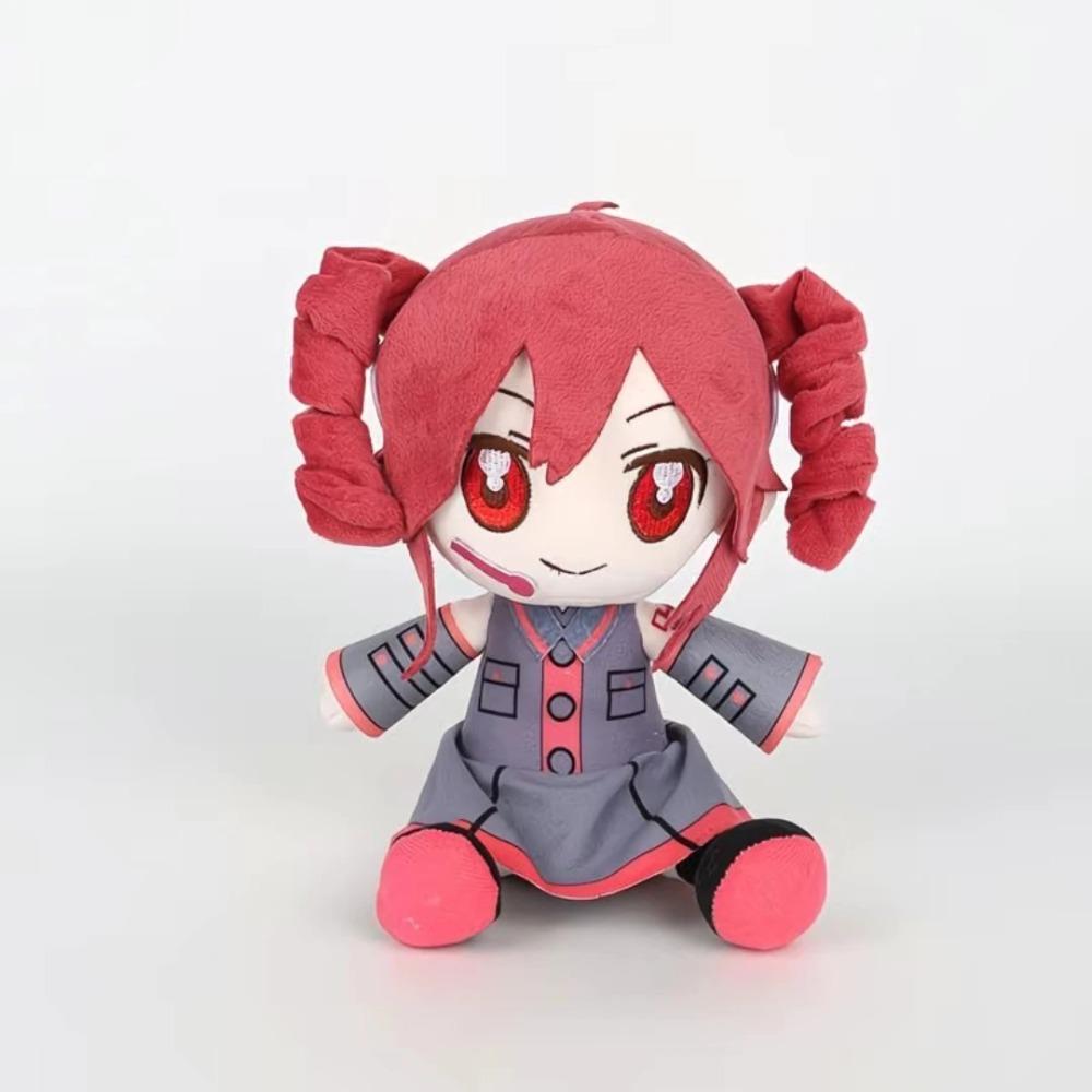 23CM Plyšová hračka Kasane Teto Mäkká bábika Vypchaté plyšové figúrky Anime Cosplay Kreslená Narodeninový darček Vianočný darček pre fanúšikov Dievča