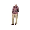 Timberland Plaid Point Collar Button Drop Shoulder Long Sleeve Shirt Men shirts Red TB0A6J5KE091