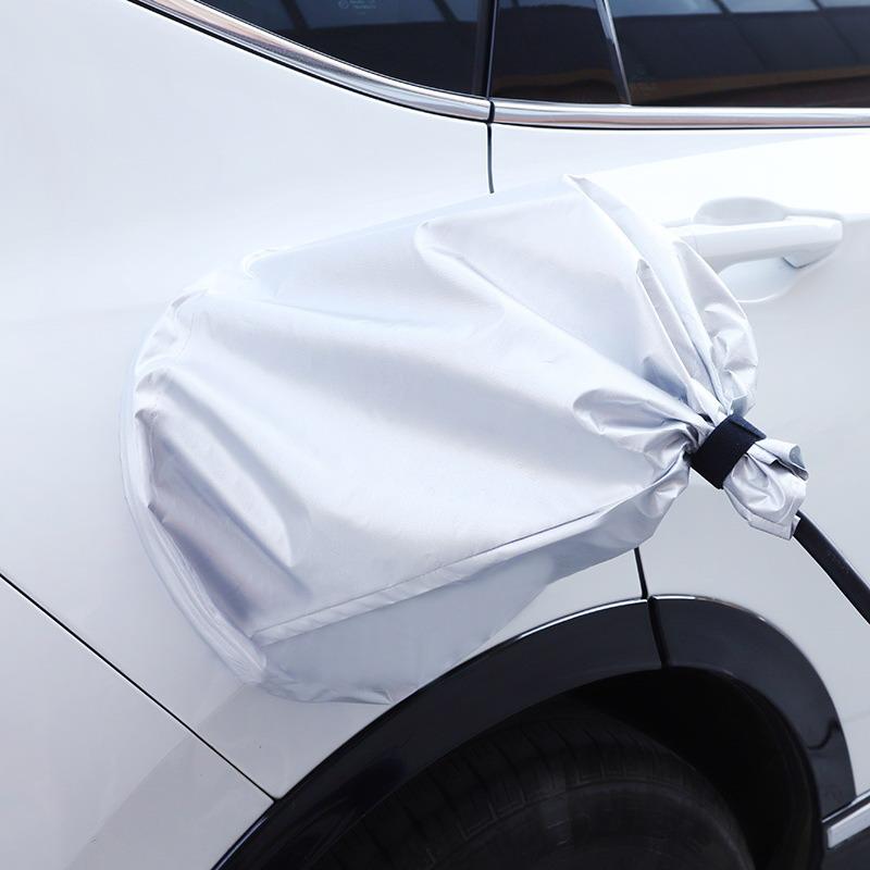 Magnetic EV Charger Port Cover Durable Weatherproof UV And Snow Resistant Heat Insulation For Electric Vehicles