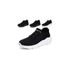 CFFHRB Men's Sneakers Running Shoes Athletic Shoes Black Slip-on Walking Shoes Training Couple
