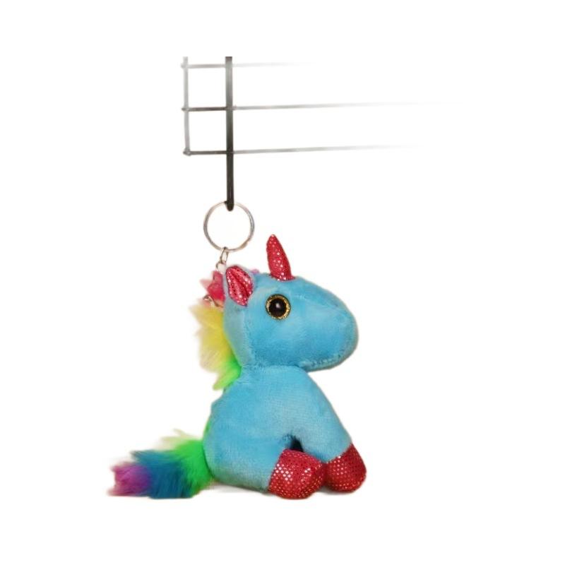 Plush Toy Pendant Internet Celebrity Pony Doll Unicorn Doll Plush Keychain Girl Bag Hanging