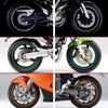 1set of 16pcs Wheel Sticker Reflective Rim Stripe Tape Bike Motorcycle Stickers For Honda For Kawasaki Z750 Z800 For YAMAHA MT07