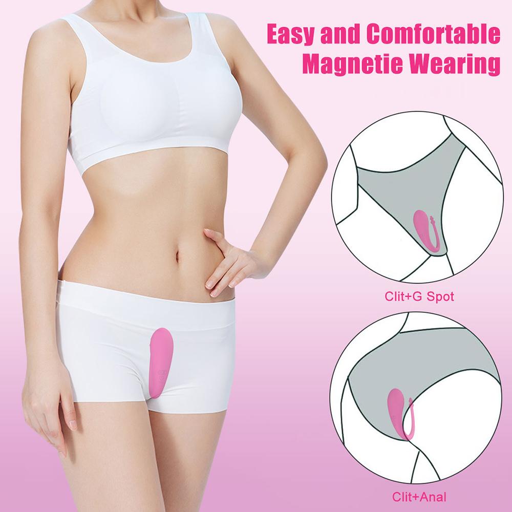9rychlostní vaginální vibrátory ovládané aplikací G Spot Anální vibrační masáž vajíček Nositelný stimulátor Sexuální hračky pro dospělé pro páry