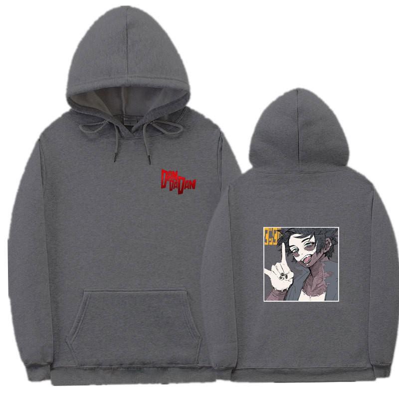 Dandadan Anime Inspired Oversized Hoodie Men Women Streetwear Casual Sweatshirt Fall