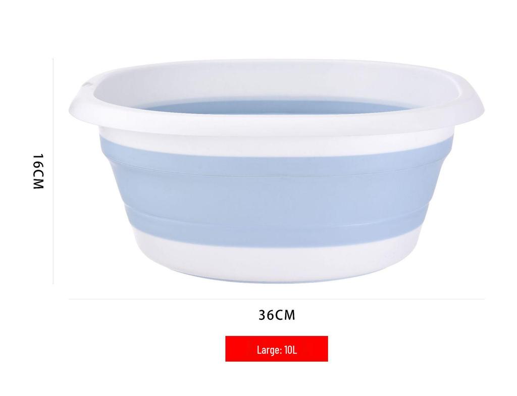 Portable Square Folding Washbasin - Ideal for Baby Baths, Outdoor Use, and Dormitory Laundry