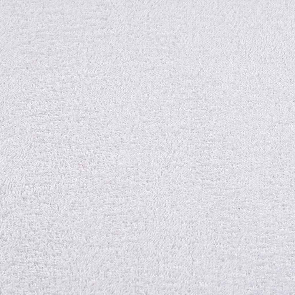 Vidaxl Ręczniki Kąpielowe, 2 Szt., Białe, 70X140 Cm, Bawełna 100%