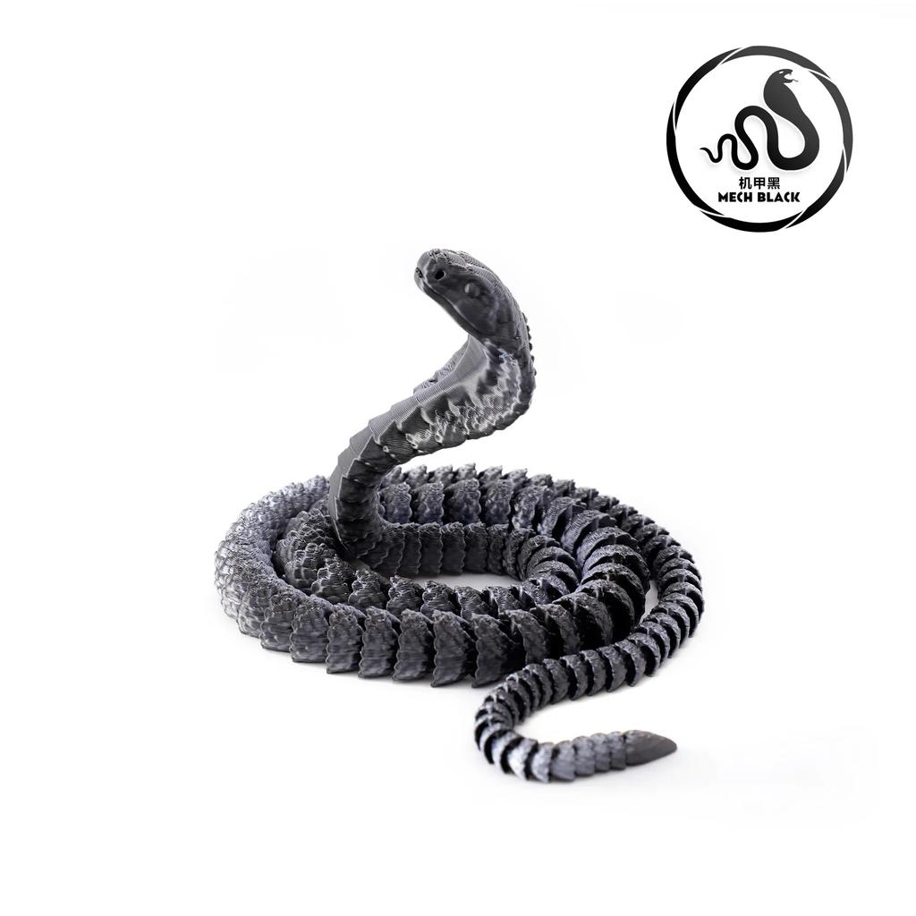 3D Printed Snake Serpent Figures Desk Accessories  for Boy 3D Printed Dragon Room Desktop Ornament Office Accessories Figurines