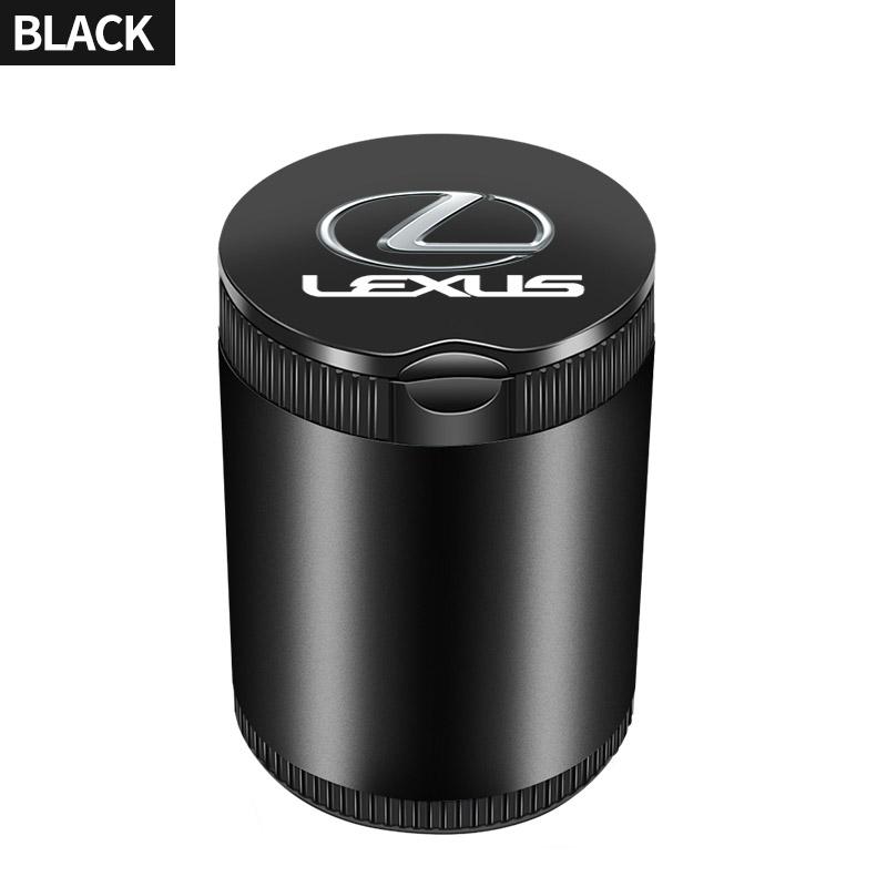 Portable Car Metal Ashtray Car Ashtray Cup Holder Decor For Lexus F SPORT LBX NX RX 350h 450h ES UX 300e GS GX IS LS LX CT LC