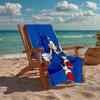 Ultra-Soft Beach Towel with Sonic Theme,Ideal for Pool - Camping, Diving - Perfect Travel Essential, Vibrant Beach Towel.