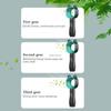 2025Mini Portable USB Wireless Leafless Fan Cartoon Small Fan Cute Cat Rechargeable 3-speed Horizontal Fan Handheld Mini Cooler