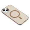 For iPhone 15 Crystal Clear Case Compatible with MagSafe Hard PC Phone Cover