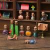 Dollhouse Wizarding World Scene Vintage Mini Magic Bottle Wand Model Retro Decoration Accessories