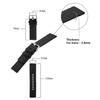 CASSIS ROTA Calfskin Watch with Replacement U1006226017024 Strap, 24mm, White, Tool,