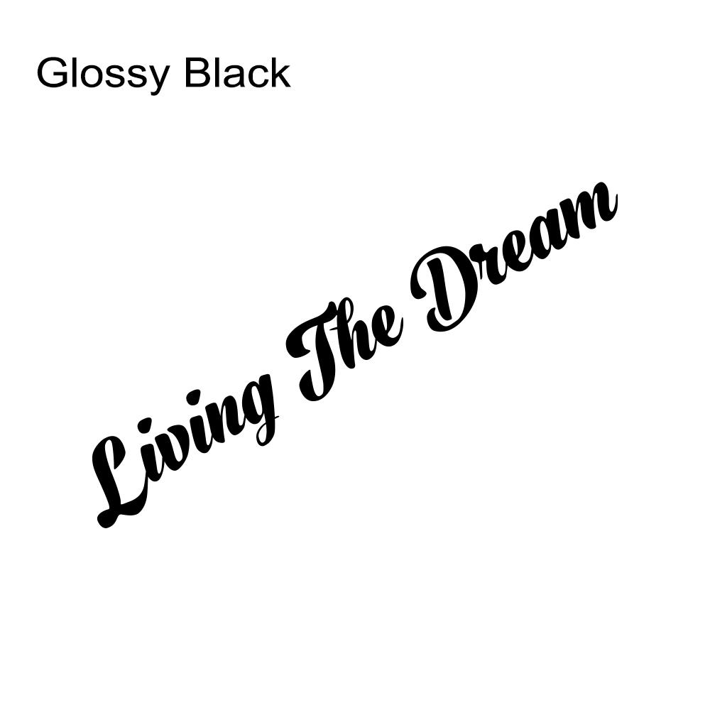 Car Stickers For MAN TGX TG Auto Accessories Living The Dream Styling Vinyl Film Whole Body Decor Decals Multicolor Available