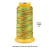 Colored Polyester Thread for DIY Beading and Weaving