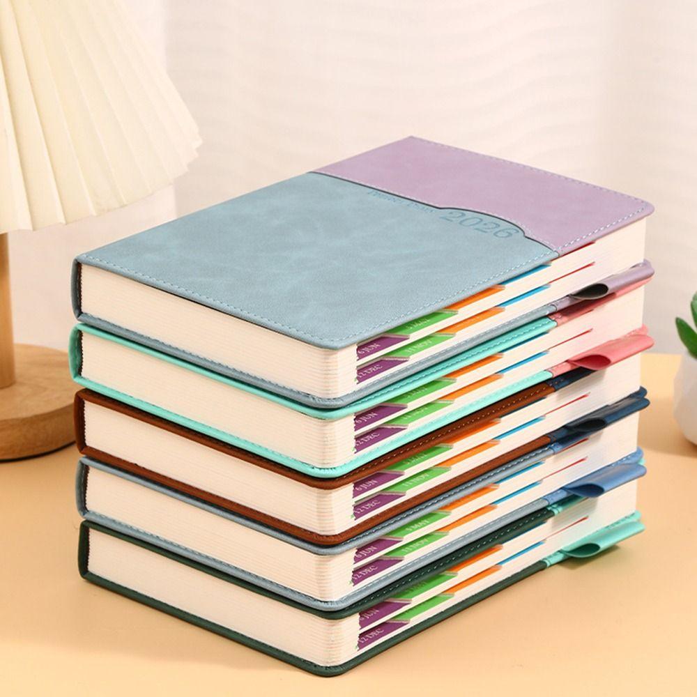 English 2026 Schedule Planner Notepad Thick Paper To-do List Notebook Stationery