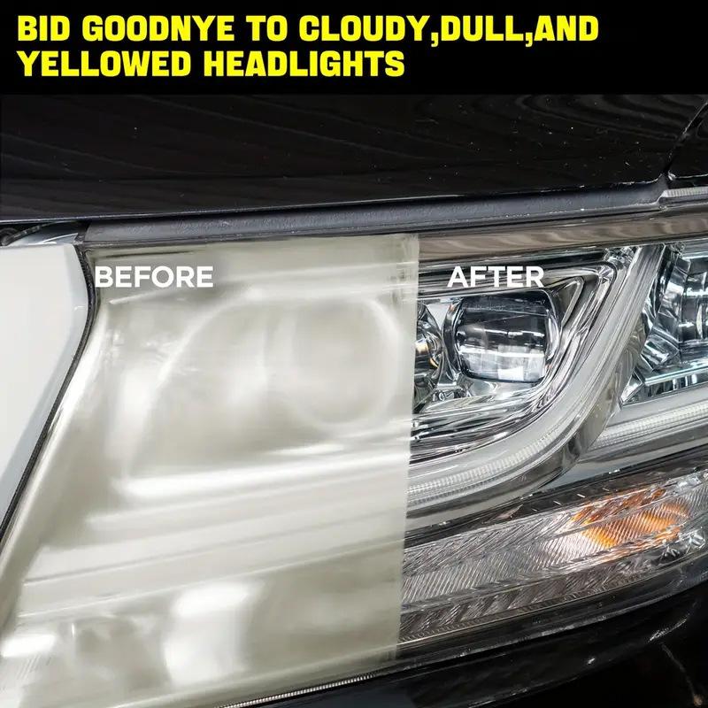 Headlight Restoration Fluid Automotive Headlight Oxidation Yellowing Scratches Blurring Enhancement