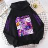 Hot KPop Devil Hunter Fashion Rumi Print Pattern, Autumn/Winter Sports Hoodie Cute Long Sleeve Sweatshirt