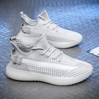 Men's and Women's Coconut Shoes Mesh Breathable Fly-woven Sports Shoes Autumn Popular Running Shoes