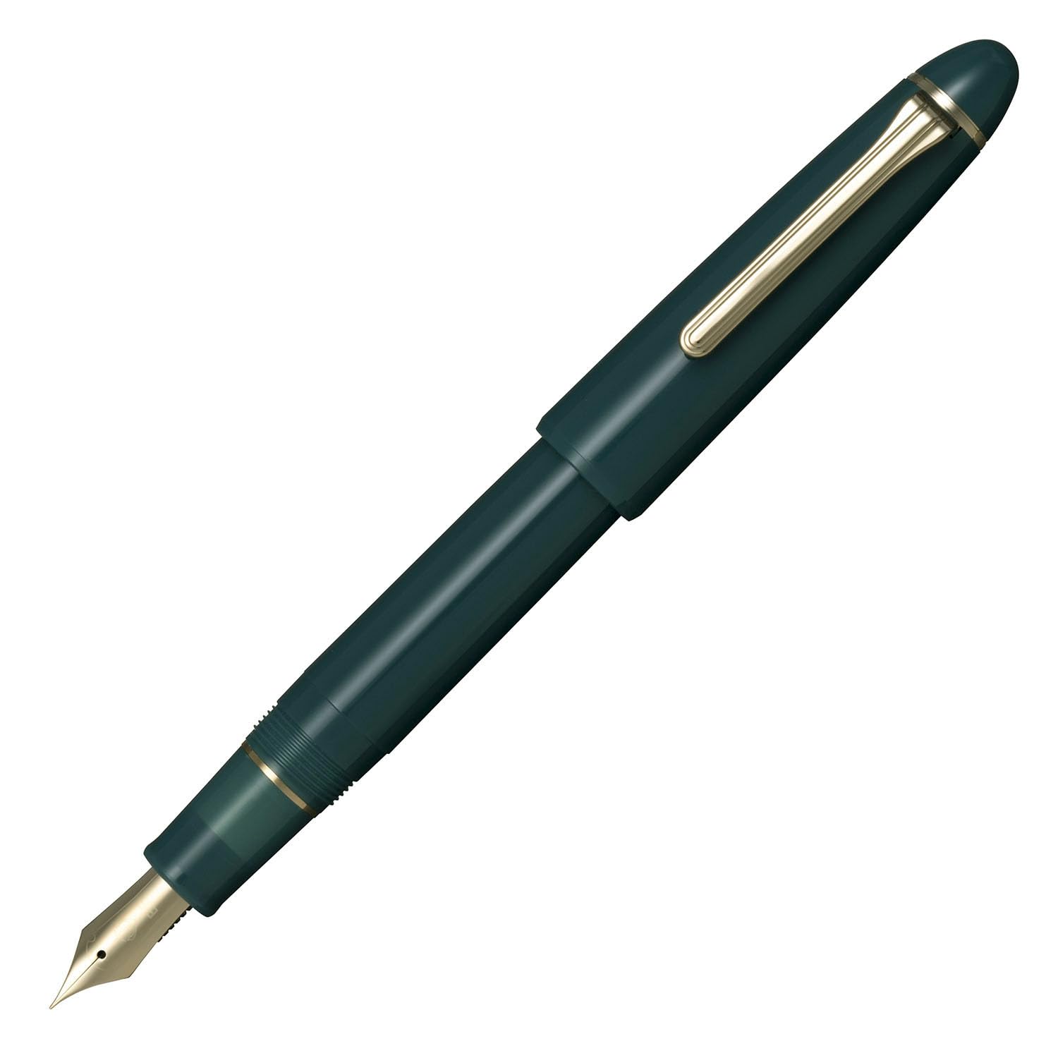 

Sailor Profit Casual L Fountain Gold Clear Medium Fine Made in Pen, Trim, Green, Point, Japan, 11-0820-360