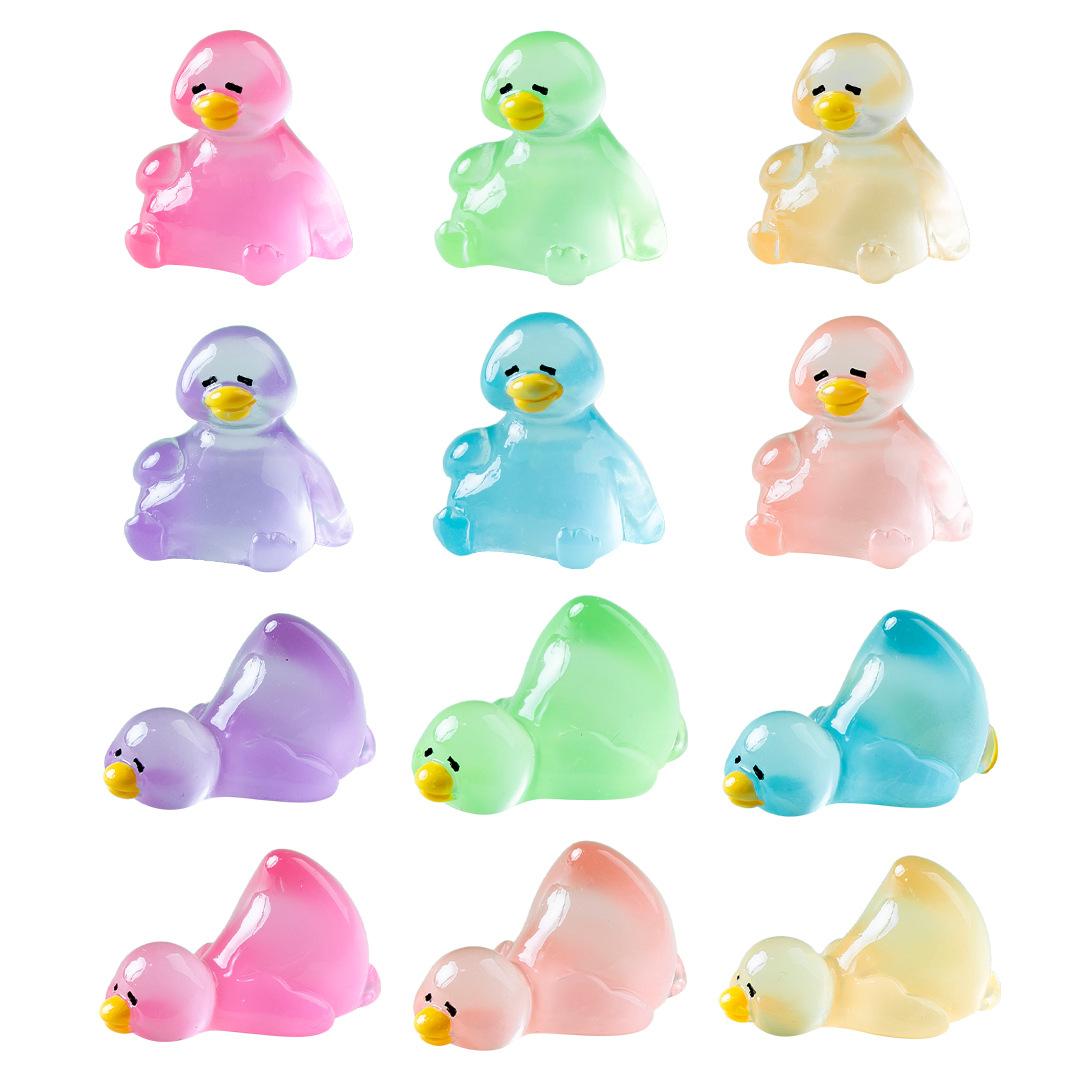 

Mini Resin Animals Figures Tiny Small Little Duck Frog Figures To Hide Miniature Figurines For Dollhouse Fairy Garden (As shown-3553)-