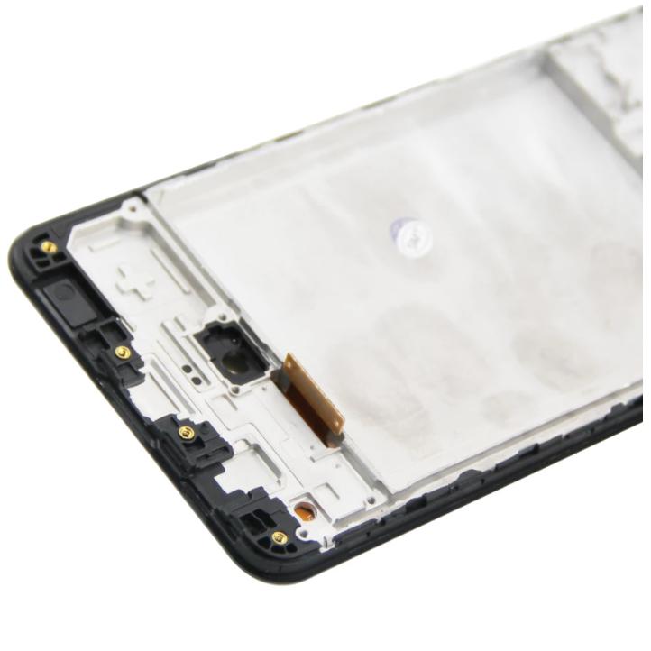 OLED cu cadru pentru display LCD Samsung A31 A315 cu ansamblu ecran tactil