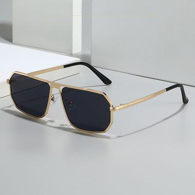 Big Frame Classic Square Sunglasses Women For Men Luxury Brand Designer Vintage Metal Sun Glasses Popular Steampunk Shades Uv400